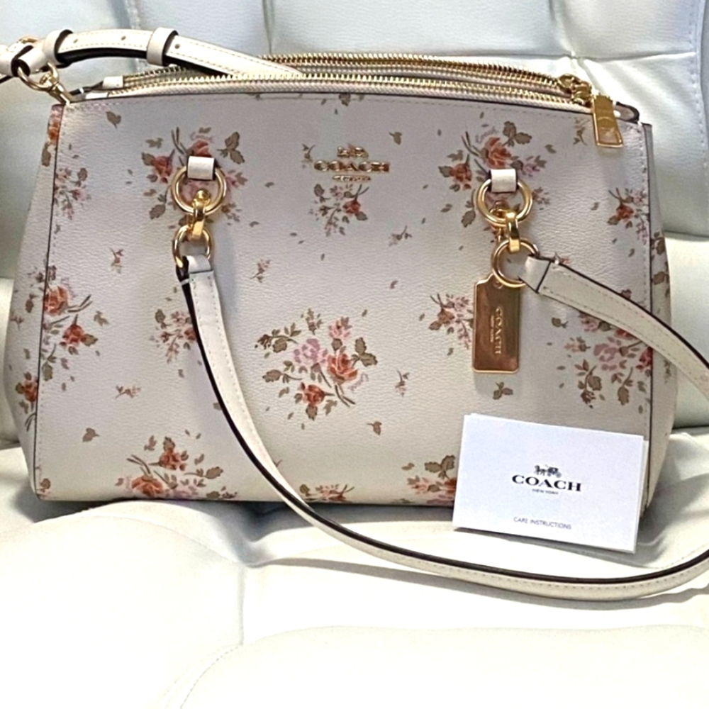 Rare Coach Floral Purse
